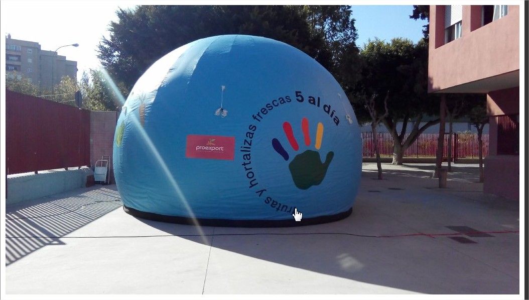 La Frutoteca en colegios de España Google Chrome