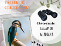 Cartel Taller de ornitología Trajano